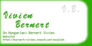 vivien bernert business card